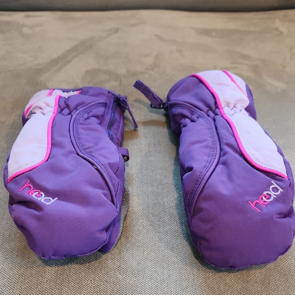 ✨ 3 For $25 SALE Head Purple Mittens